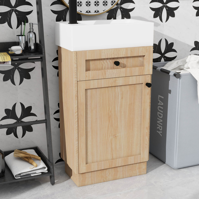 Tablette de meuble-lavabo réversible 18,5 po