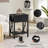 Alameen 22" Tall Nightstand, End Side Tables with Storage Drawer and Open Wood Shelf for Bedroom-2107590201