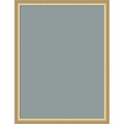 Tableau magnétique encadré en tissu, tableau d'affichage bleu pâle 20 x 26 pour l'organisation murale