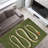 Chic Non Woven Soft Type Printed Rug with Artful Geometric Design in Subtle Tones Perfect for Adding a Touch of Style and Comfort to Any Room in Your Home-128034348