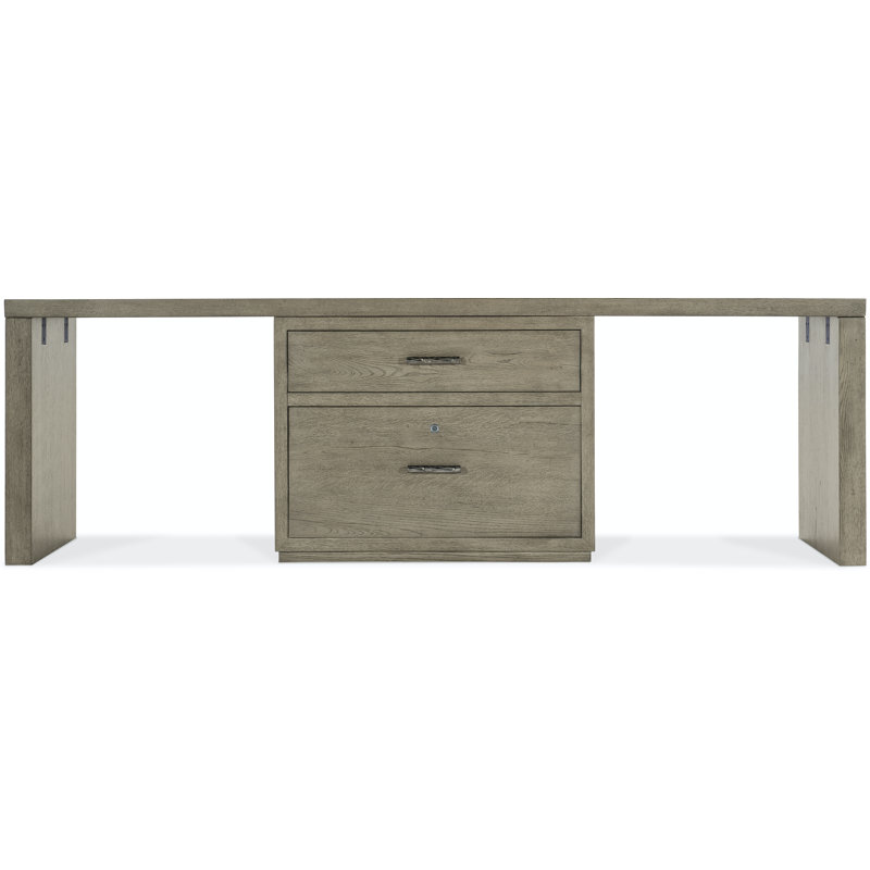 Bureau 96 po avec classeur latéral Linville Falls