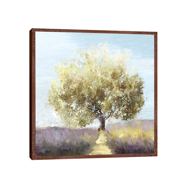 Province by Allison Pearce - Painting on Canvas, Classic Brown Wood Framed Canvas, 66.04 cm H x 66.04 cm W