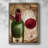 Merlot Wine Framed Print - Solid Wood-115118685