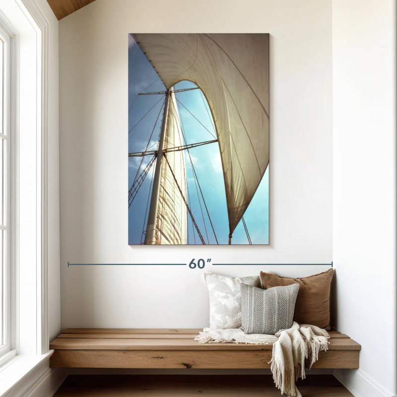 Senne Sails Cathedral, 48" H x 32" W