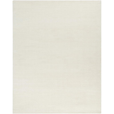 Crowe Light Beige Hand-Loomed Wool Rug