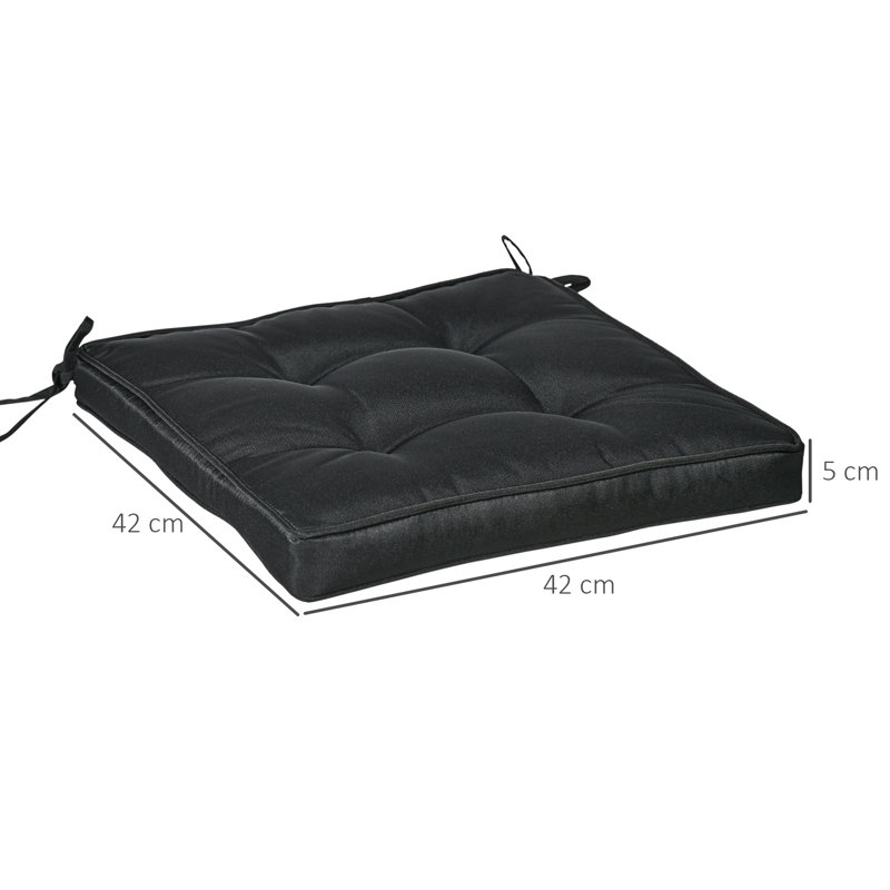 Seat Cushion, Black