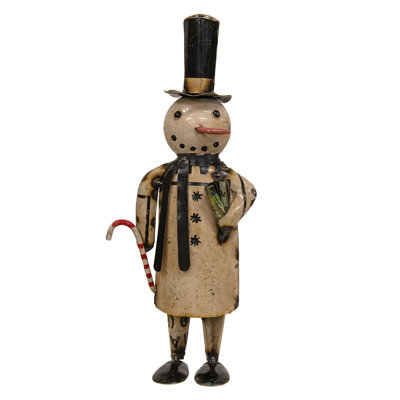 Bonhomme de neige en métal Homer