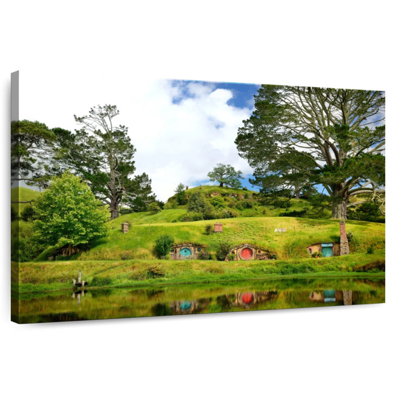 Alvord Hobbiton, attrait touristique, H 20 po x l 30 po