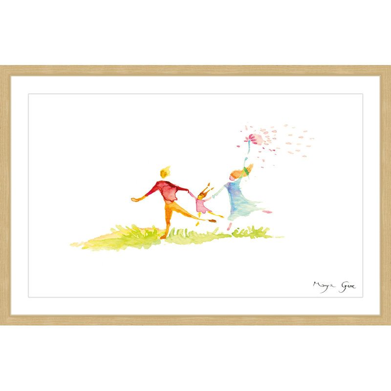 Maya Gur - Single Picture Frame Painting, 61cm H x 91cm W x 3.81cm D
