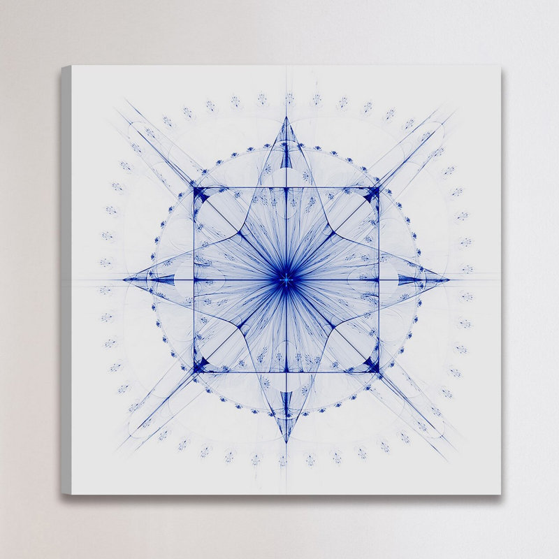 1 Piece Wrapped Canvas Wall Art, 81 cm H x 81 cm W x 3.81 cm D