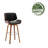 Borica 29.92" Swivel Fabric Bar Stool-86595144