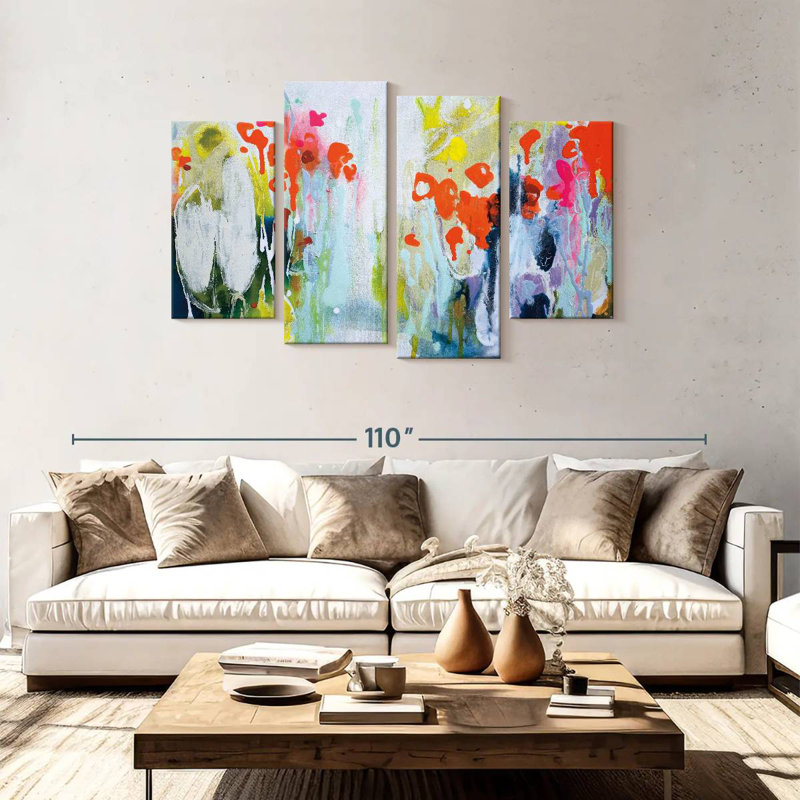 Avery My Garden, 48" H x 75" W