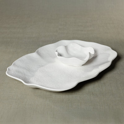 Alfresco Ceramic Rectangular Serving Platter
