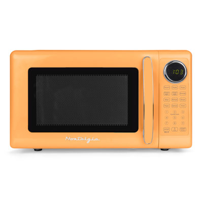 Retro 0.7 Cu Ft Microwave - Pink