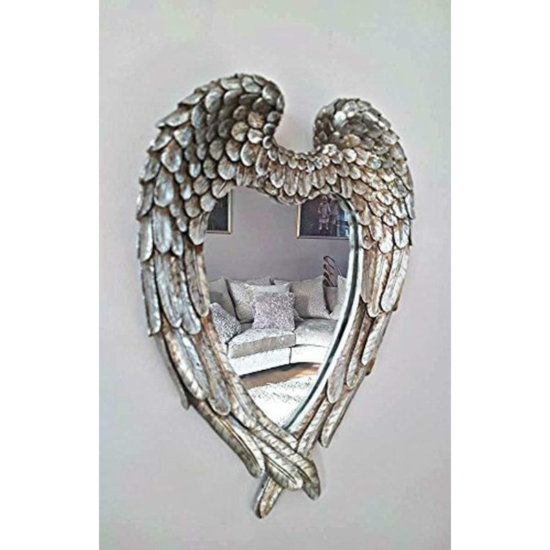 Detweiler Concave Mirror, 40 H x 28 W, Beige