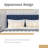 Eriksay Low Profile Upholstered Platform Bed with Wingback Headboard-1653282265-1683457356