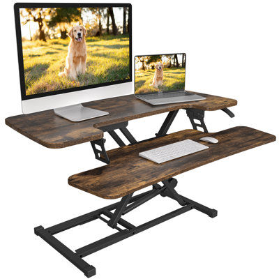 Desk Converter with Removable Keyboard Tray