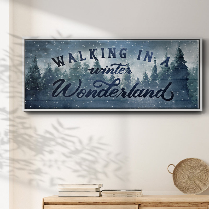 Winter Wonderland - toile encadrée