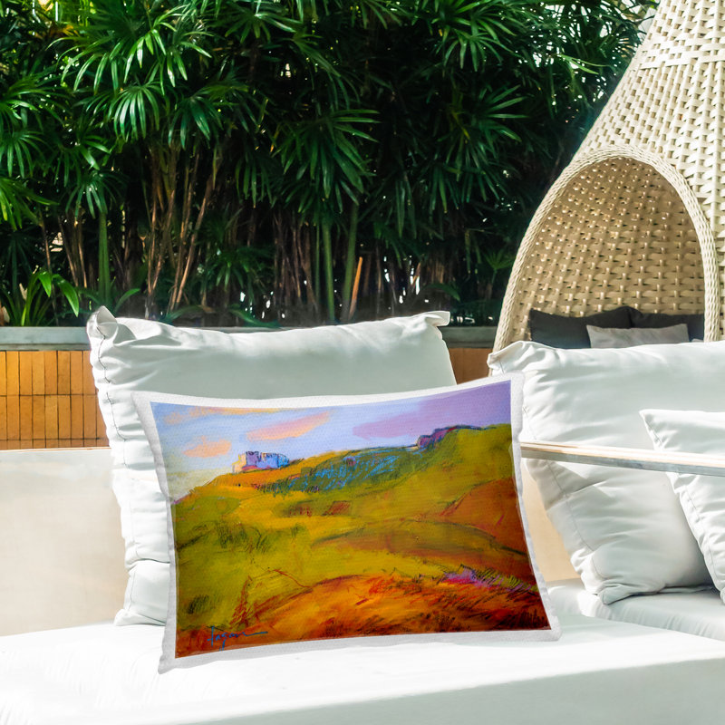 Coussin extérieur Vivid Abstract Coast