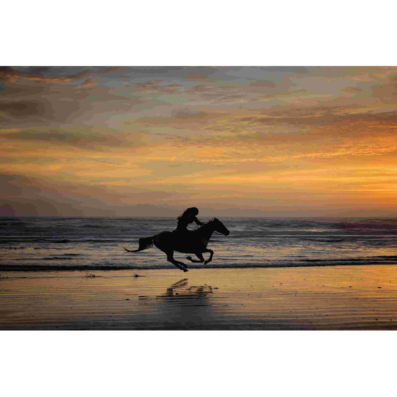 " Sunkissed Horses IV " by PHBurchett, 8" H x 12" W  