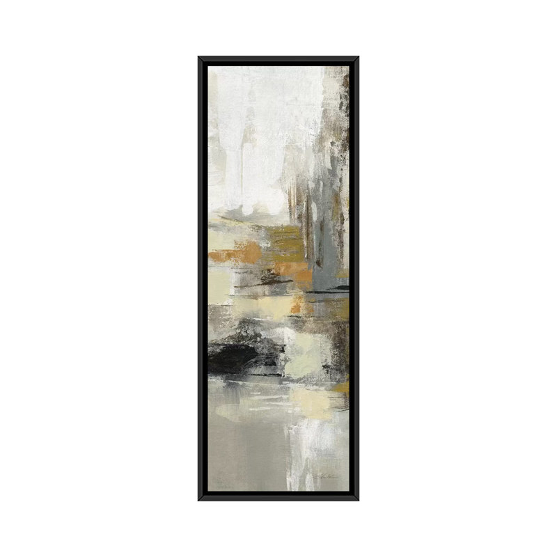 «Lava and Steam II» par Silvia Vassileva, reproduction d'art panoramique sur toile, H 48 po x l 16 po x P 1,5 po