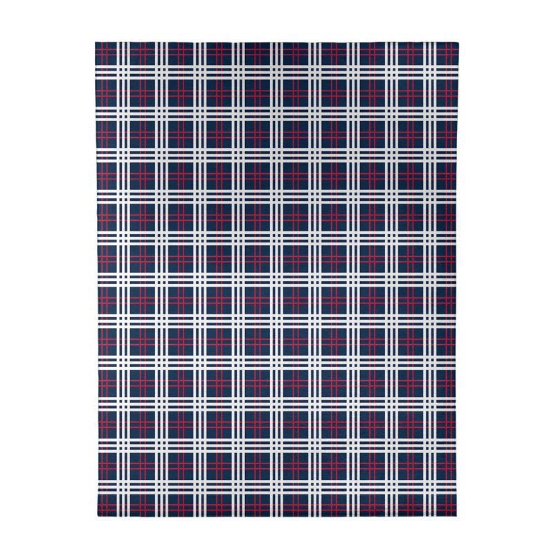 Plaid Indoor Rug, Rectangle 9' x 12'