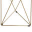 Table de bout avec cadre en verre Chylie-37210768