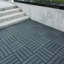 Carreaux de terrasse en plastique emboîtables-124010502