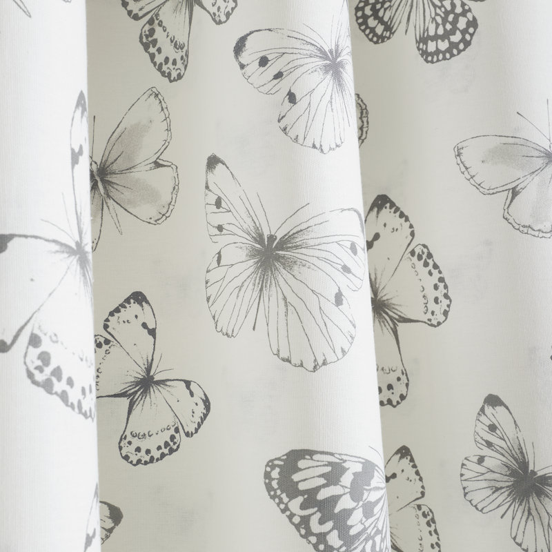 Sibella Eyelet Room Darkening Curtains, 229 W x 229 D cm