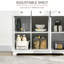Buffet moderne - Plateau en bois massif, 3 tiroirs, portes, tablette réglable pour un rangement efficace dans la cuisine. Blanc.