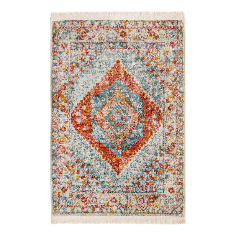 Tapis Haefner_Salmon, Rectangle 2 pi 2 po x 3 pi