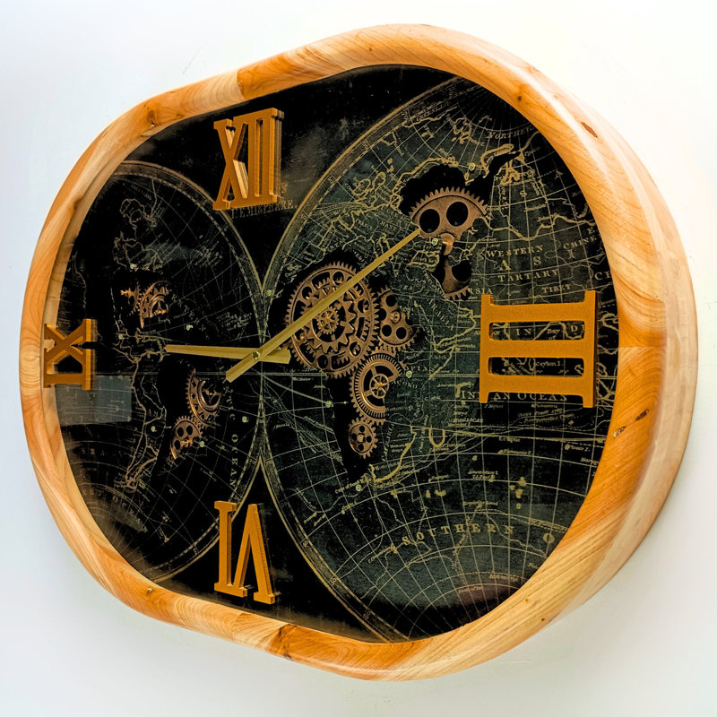 Solid Wood Wall Clock