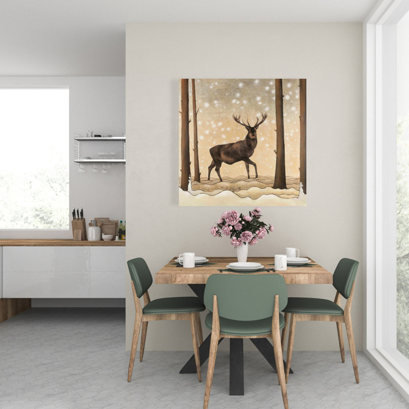 Toile de chevreuil rustique
