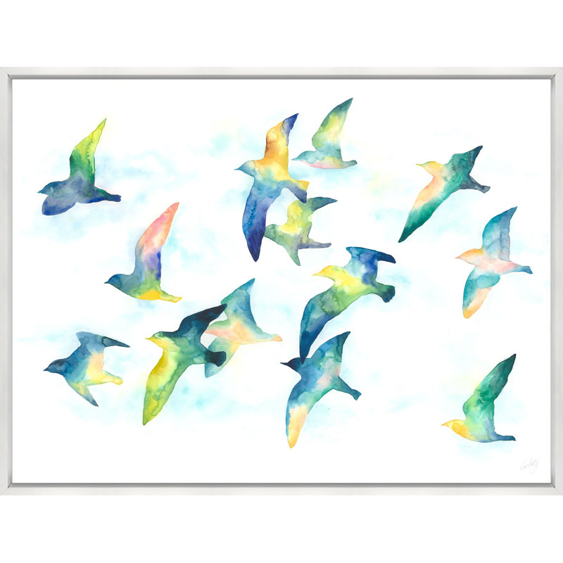 Escape To Paradise Print by Giselle Kelly, 31.5" H x 41.5" W