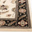 Tapis ivoire / noir Downing-19109829