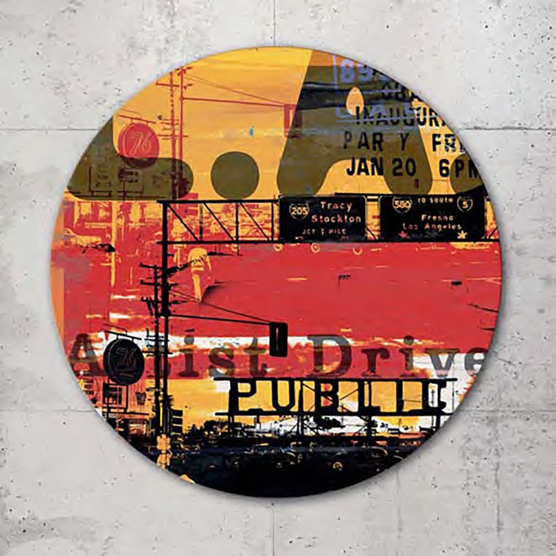 Los Angeles X C by Sven Pfrommer - Wrapped Canvas Print, 46cm H x 46cm W x 3cm D