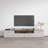 Aghancrossy 76.3" Modern TV Stand with LED Lighting, High Gloss Finish, Media Storage-1795598155