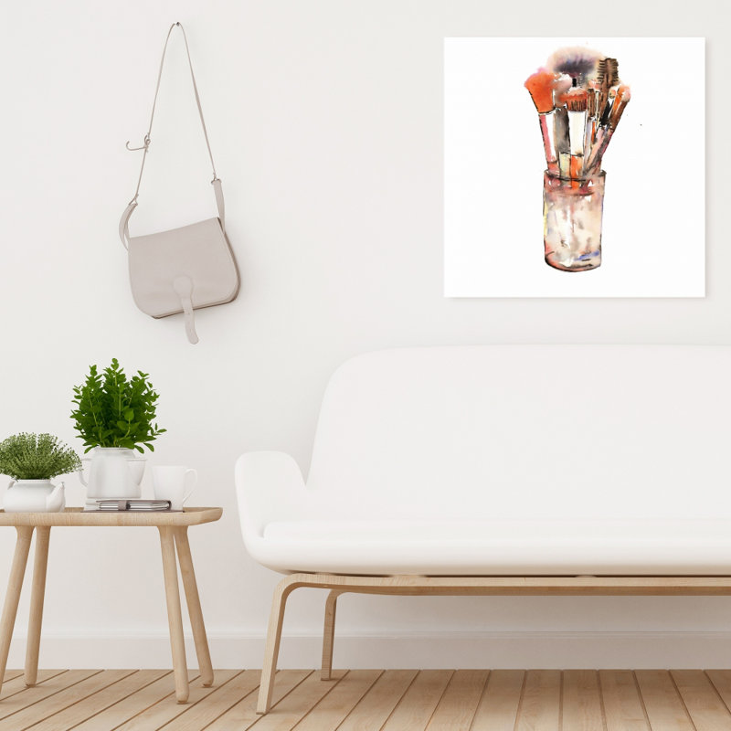Ensemble de pinceaux à maquillage | Art mural de chambre à coucher
