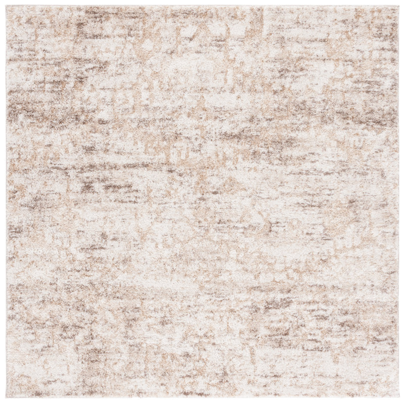 Esenler Performance Abstract Rug, Square 6'7"