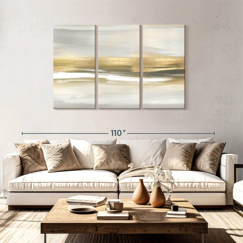 Avery Highlight Gold I, 48" H x 74" W