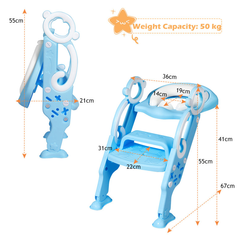Potty Raised Toilet Seat