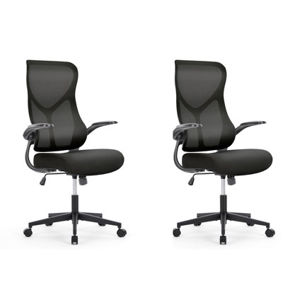 Task Office Chair with Flip-Up Arms and Home and Office Desk Chairs