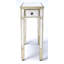 Katarina Mirrored Chairside Table