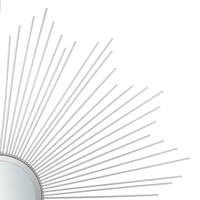 Miroir d’appoint Delfina, Argent