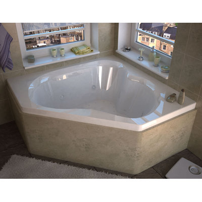 Tobago 59.25'' x 59.25'' Bathtub