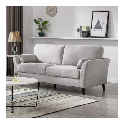 Damian 77" Woven Fabric Sofa
