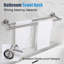 Double Wall Mounted Towel Bar-990355509