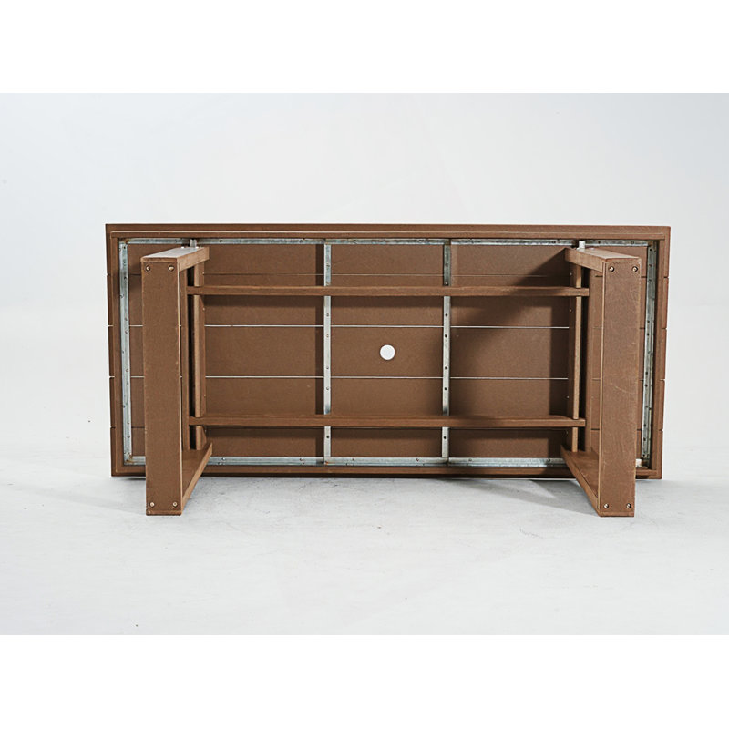 Ensemble de salle à manger 5 pièces pour l'extérieur, table de patio toutes saisons avec trou pour parasol et 4 fauteuils