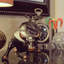 Bronze Wall Street Bull Table Top Figurine