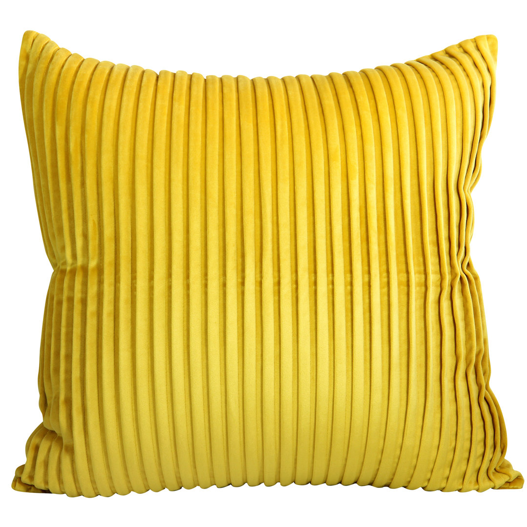  Plicated  Decorative Velvet Throw Pillow Cover moonfairyco 